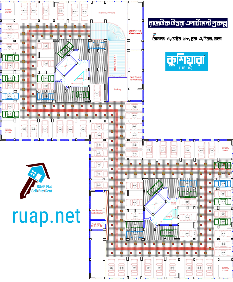 Basement-Floor-Plan-Building-11-কুশিয়ারা