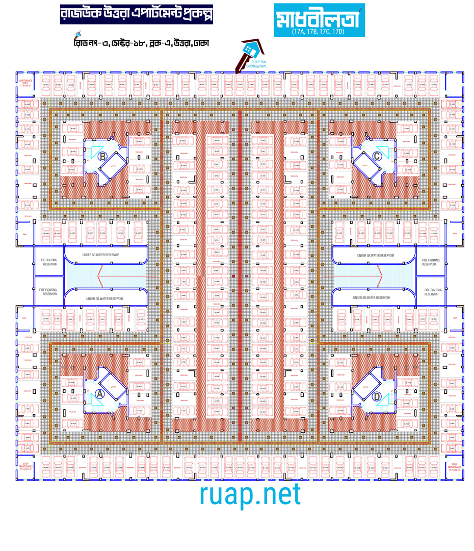 Basement-Floor-Plan-Building-17-মাধবীলতা