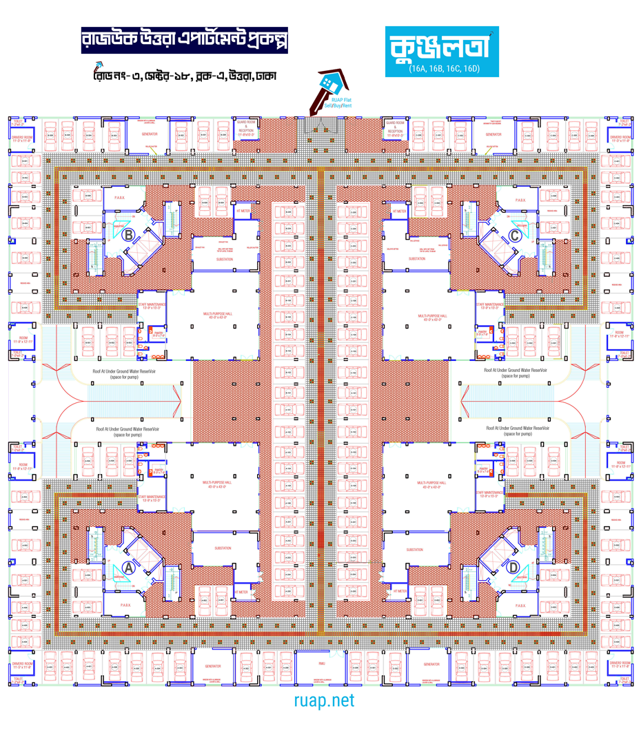 Ground-Floor-Plan-Building-16-কুঞ্জলতা