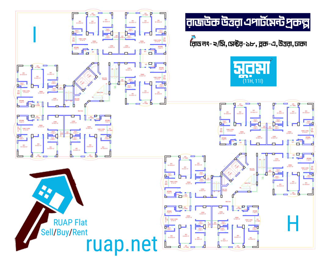 Typical-Floor-Plan-Building-11-সুরমা